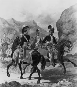 Officers. Royal Horse Guards (the Blues), 1814