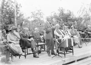 The official opening of Erith Hospital. 1935