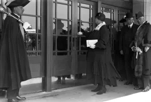 Official opening of Hastings new railway station. 6 July 1931