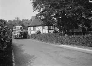 Old cottages, Lamberhurst. 1937