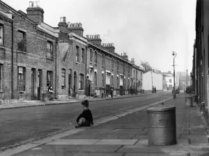 Living Conditions Prints: Old housing in Woolwich, London - 17 October 1951 A TopFoto