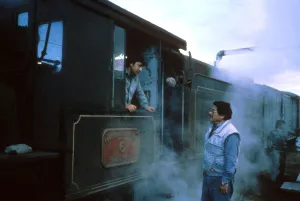 Driver Prints: An old train in Patagonia, Argentina 1992