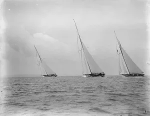 The opening of Cowes week The scene just after the start of the handicap race for