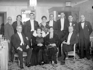Group Prints: Opening personnel at the Commodore Cinema. 1933