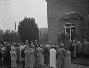 The opening of Riseley Maternity Home in Horton Kirby, Kent. 1938