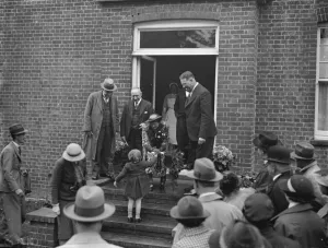 Opening Ceremony Prints: The opening of Riseley Maternity Home in Horton Kirby, Kent. 1938