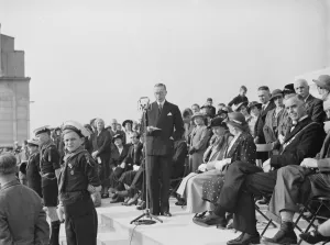 The opening of the riversite view over the River Thames at Erith in Kent