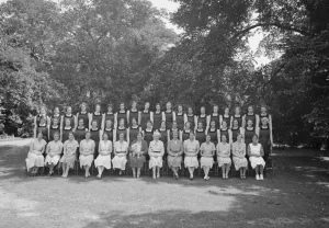 Osterberg College students. 14 July 1937
