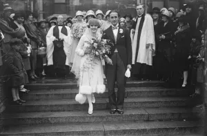 Wedding Inspiration Prints: Oxford Blue weds. Mr Cedric Morgan and Miss G Whistler were married at Oxford Cathedral Bride