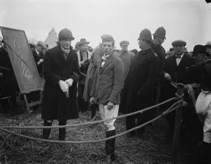 Oxford University point to point steeplechases at Stratton Audley. Lord Suirdale