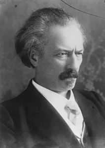 Politician Prints: Paderewskis only London appearance to be before the King and Queen. M Paderewski