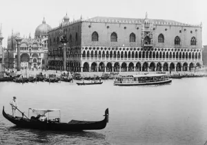 The Palce of the Doge in Venice, Italy 10 December 1923