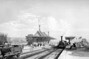 People Prints: Pangbourn Station