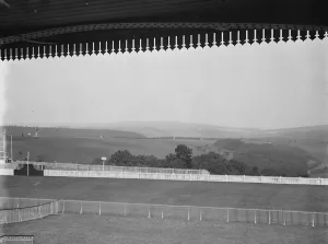 Panorama of Goodwood race course. 27 July 1929