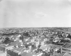 Panorama of Sao Paulo. 21 August 1924