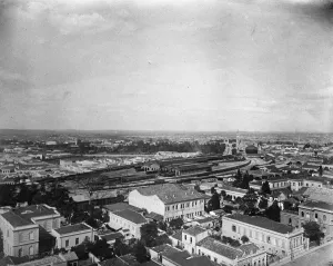 Panorama of Sao Paulo. 21 August 1924
