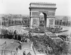 Paris Victory March 14 July 1919