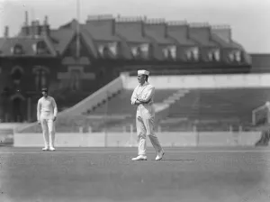 Stadium Prints: Parliamentary cricket at the Oval. House of Commons versus House of Commons staff