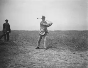 Golf Prints: Parliamentary golf at Sandwich The annual Parliamentary Golf handicap was played
