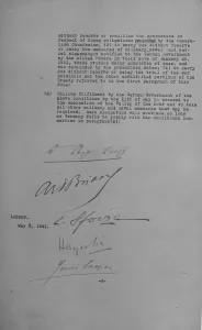 Framed Print : Payment ultimatum to Germany 5 May 1921