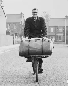 Not many peddlers about now but you still need a licence. He is 51-year-old John Otter