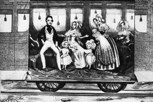 A peep into the Royal Railroad carriage