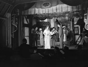 Group Prints: Petts Wood Operatic Society performing on stage. 1936
