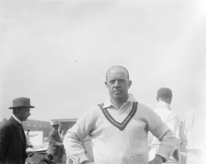 Player Prints: Philip Albert Myburgh Hands, South African cricketer. 1924
