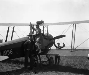 Adult Prints: Pleasure flights at Eastbourne, Sussex