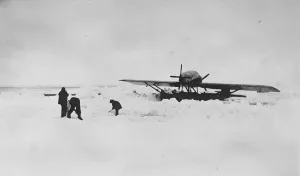 Framed Print : The polar flight Ice work 6 July 1925 Framed Print : The polar flight Ice work 6 July 1925