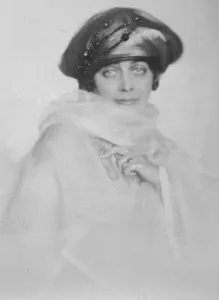 Fashion Prints: Polish Ministers Wife With Wonderful Dish of Spinach Emerald The Countess Jean