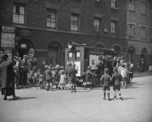 Polling day in Lambeth The Liberal Loud Speaking Van 30 May 1929 History of London