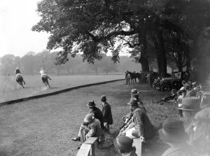 Polo at Chislehurst, Kent. 1934