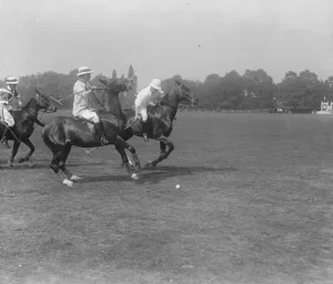 Polo Mallet Prints: Polo at The Hurlingham Club, London