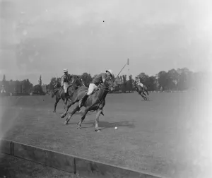 Polo at The Hurlingham Club, London - 17th Lancers versus Hurricanes 1926