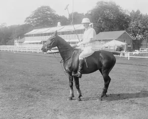 Polo at Hurlingham Club, London - Lord St Albridge 7 June 1920