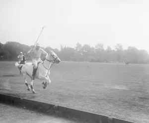Polo at Hurlingham Club, London - Lord St Albridge 7 June 1920