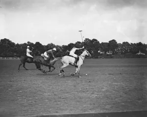 Polo at Hurlingham - El Gordo versus Hurricanes. 30 June 1928