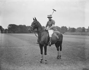 Polo Prints: Polo at Hurlingham - El Gordo versus Hurricanes. The Duke of Peneranda. 26 June 1927