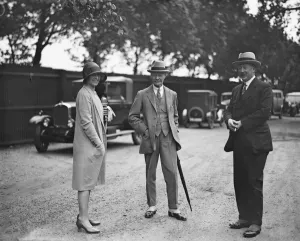Polo Prints: Polo at Hurlingham - Queens Bays versus 10th Hussars. Mrs G Fanshawe, Major