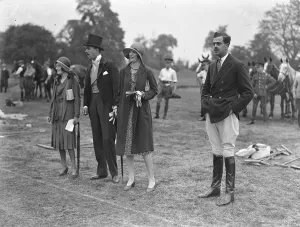 Event Prints: Polo at the Ranelagh Club, the final of the Subalterns Gold Cup. Mr Bernard Cayzer