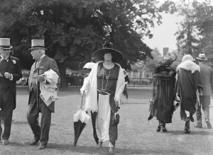 Polo at the Ranelagh Club, West London. Anglo - French Polo match for the Verdun