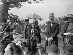 Polo at the Ranelagh Club, West London. Anglo - French Polo match for the Verdun Cup