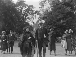 Polo at the Ranelagh Club, West London. The Anglo - French Polo match for