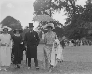 Polo at the Ranelagh Club, West London. The Anglo - French Polo match for