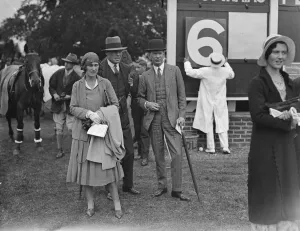 Fashionista Prints: Polo at Ranelagh Los Puarats versus Panthers Mrs and Commander Warren and Sir Roger Keyes