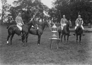 Polo at Ranelagh Polo Club, London The 17th Lancers defeated Cowdray at Polo