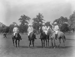 Polo at Ranelagh USA Army versus Jodhpur The American team