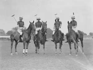 Polo at the Roehampton Club - Optimists versus Someries house open challenge cup