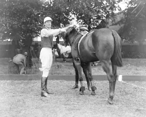 Polo Pony Prints: Polo at Roehampton The early risers Lord Londonderry